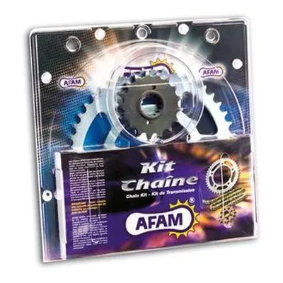 AFAM Chain And Sprocket Kit - 7 XSR Super Heavy Duty X-Ring - Gold