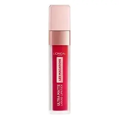 L'Oreal Ultra Matte Liquid Lipstick Les Macarons - 828 Framboise Frenzy