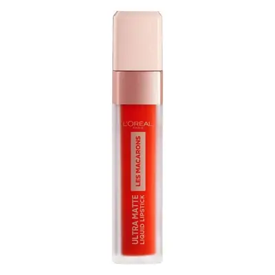 L'Oreal Ultra Matte Liquid Lipstick Les Macarons 826 Mademoiselle Mango