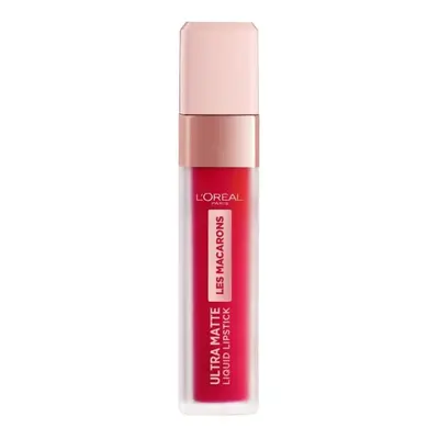 L'Oreal Ultra Matte Liquid Lipstick Les Macarons - 828 Framboise Frenzy