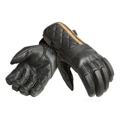 Triumph Sulby Motorcycle Gloves Black Gold | Triumph Motorcycle Clothing