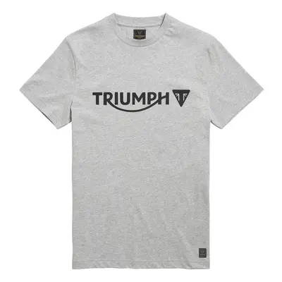 Triumph Cartmel Logo T-Shirt Grey Marl | Triumph Motorcycle Clothing