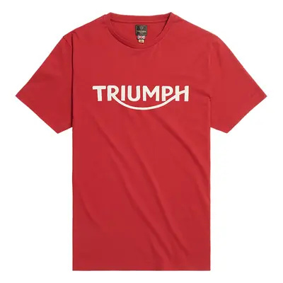 Triumph Bamburgh T-Shirt Red | Triumph Motorcycle Clothing