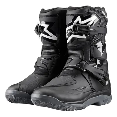 Triumph Belize Drystar Adventure Motorcycle Boots Black | Triumph Motorcycle Clothing