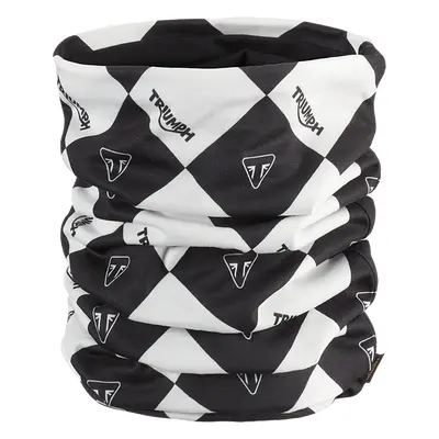 Triumph Harlequinn Neck Tube Black / Bone | Triumph Motorcycle Clothing