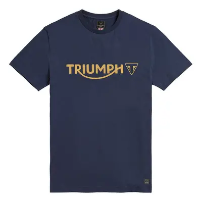 Triumph Cartmel Logo T-Shirt Black Iris | Triumph Motorcycle Clothing