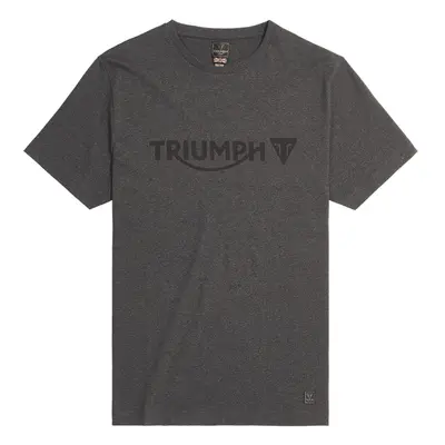 Triumph Cartmel Logo T-Shirt Black Marl | Triumph Motorcycle Clothing