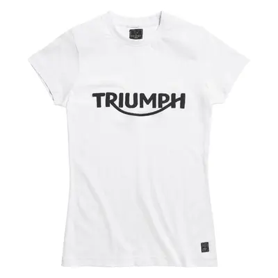 Triumph Ladies Gwynedd T-Shirt White | Triumph Motorcycle Clothing