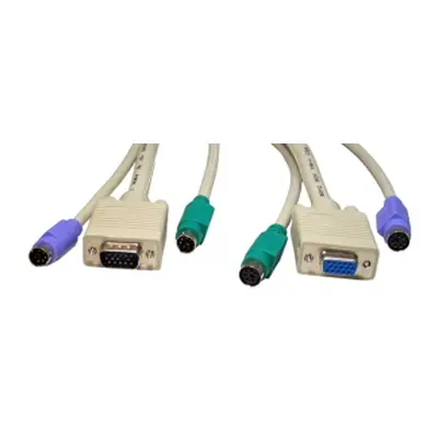 3m 2x M-F PS/2 & 1x SVGA M-F KVM Cable