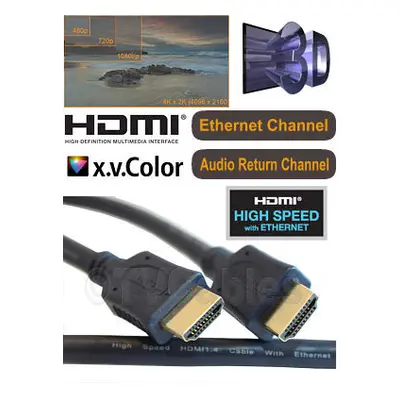 Best Hdmi Cable High Speed 1.8m with Ethernet Channel Audio Return