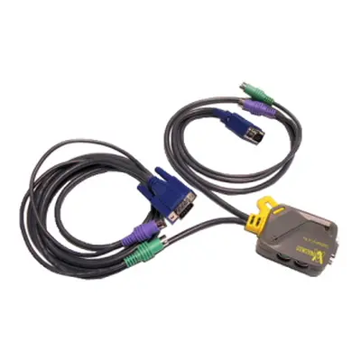 2 Port Micro KVM Switch - SVGA & PS/2