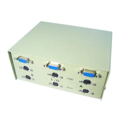 4 Port SVGA & 2x PS/2 Switch Box