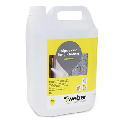 Saint Gobain Weber CL150 Algae and Fungi Cleaner - 5L 50850000