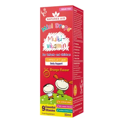 Natures Aid Children's Multi-vitamin Mini Drops