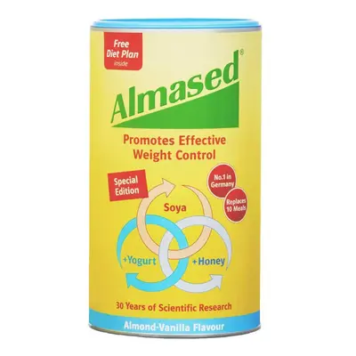 Almased Almond Vanilla Weight Loss Meal Replacement Soya, Honey & Yogurt