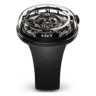 HYT Watches H2.0 Silver Black Limited Edition - Black