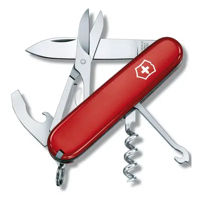 Victorinox Swiss Army Medium Pocket Knife Compact - Silver