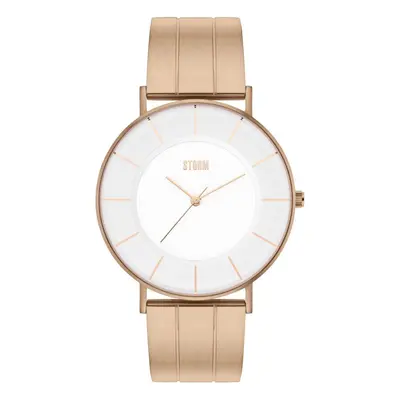 Storm Watch Moreno Rose Gold Mens - White