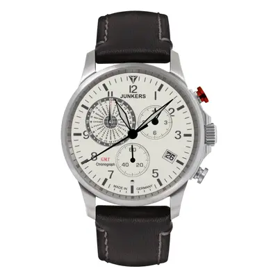 Junkers Watch Worldtimer Mens - Cream