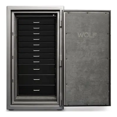 WOLF Watch & Jewellery Safe Atlas Titanium