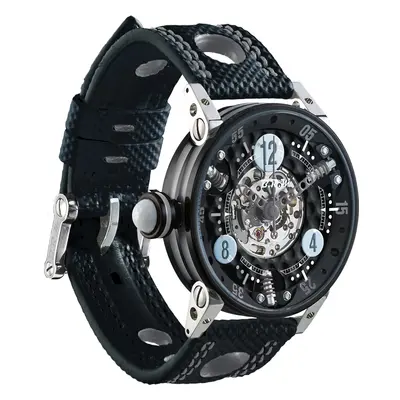 B.R.M Watch Golf Master Ladies Grey Hands - Black