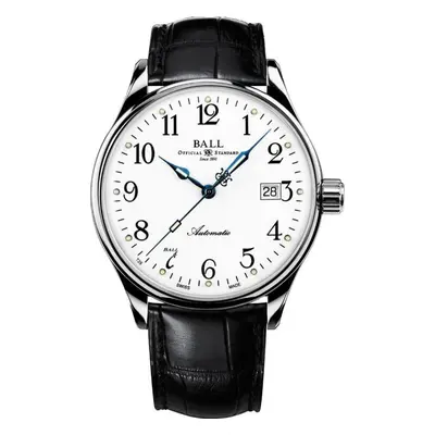 Ball Watch Company Trainmaster Standard Time 135 Anniversary - White