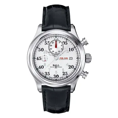 Ball Watch Company Trainmaster Racer Chronograph - White