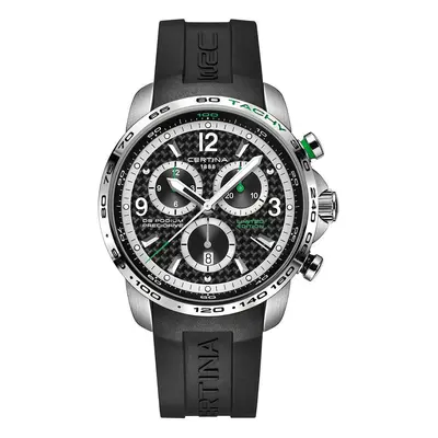 Certina Watch DS Podium Big Size WRC Rally Limited Edition - Black