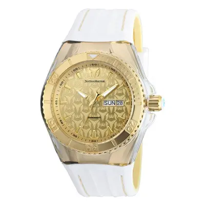 TechnoMarine Watch Cruise Monogram Mens - Gold