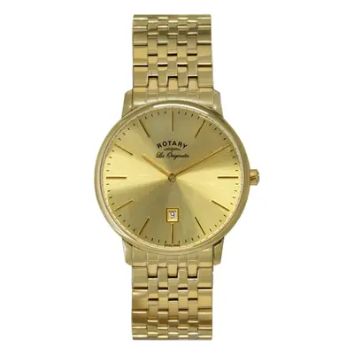 Rotary Watch Les Originales Kensington Mens - Gold