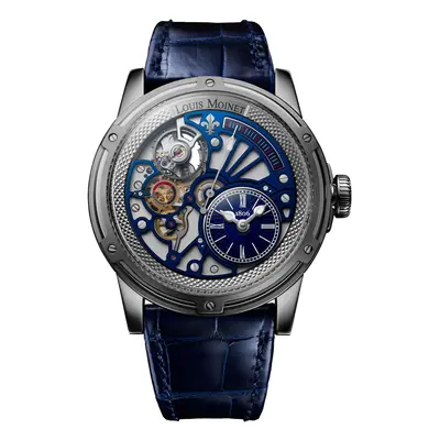 Louis Moinet Watch Tempograph Chrome - Silver