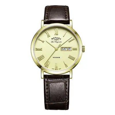 Rotary Watch Les Originales Windsor Mens - Gold