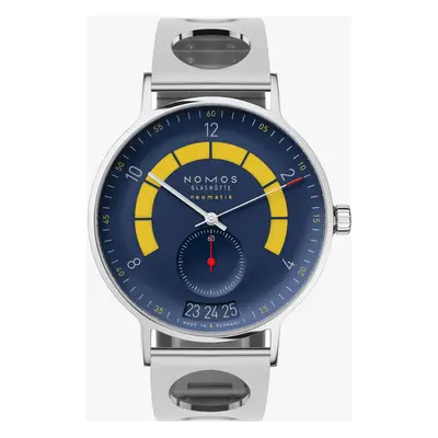 Nomos Glashutte Watch Autobahn Directors Cut A7 Limited Edition - Blue