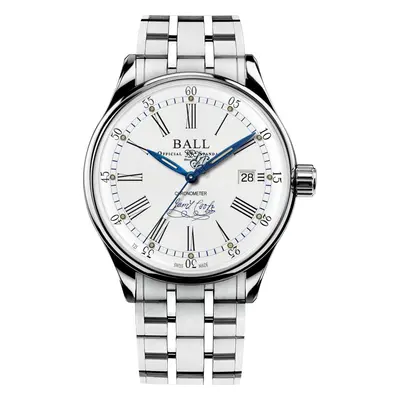 Ball Watch Company Trainmaster Endeavour Chronometer Steel Limited Edition D - White