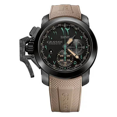 Graham Watch Chronofighter Oversize Golden Dune Limited Edition - Black