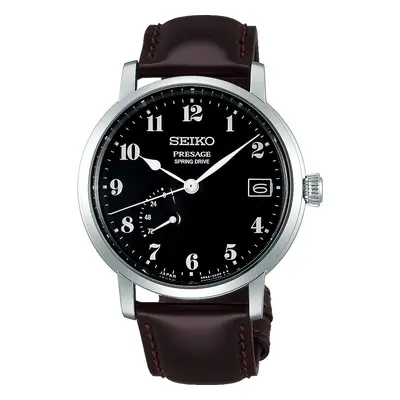 Seiko Presage Watch Enamel Dial Spring Drive Mens D