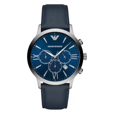 Emporio Armani Watch Giovanni Mens - Blue