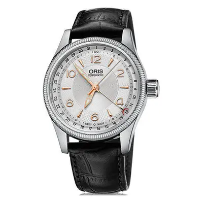 Oris Watch Big Crown Pointer Date Leather - Silver