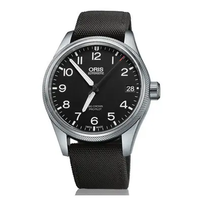 Oris Watch Big Crown ProPilot Date Black Textile D - Black