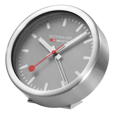 Mondaine Clock Good Grey