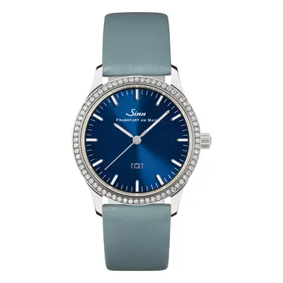 Sinn 434 TW 68 WG B Ladies Leather Blue