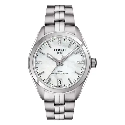 Tissot Watch PR100 Powermatic 80 Ladies D - White