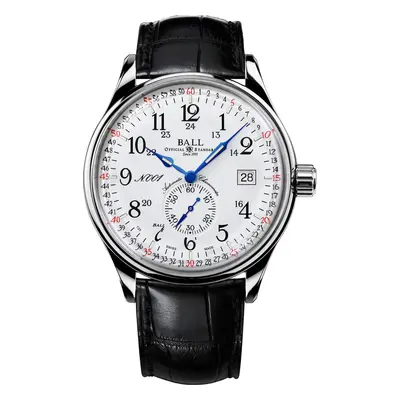 Ball Watch Company Trainmaster Railroad Standard 130 Year Limited Edition D - White