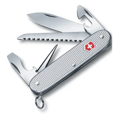 Victorinox Swiss Army Medium Pocket Knife Farmer Alox Ribbed
