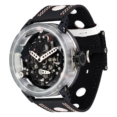 B.R.M. Watch R-50 Makrolon White Hands - Black
