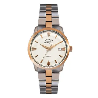 Rotary Watch Les Originales Regent Mens - Cream