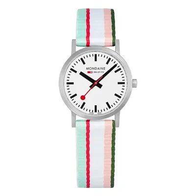 Mondaine Watch SBB Classic Pink - White