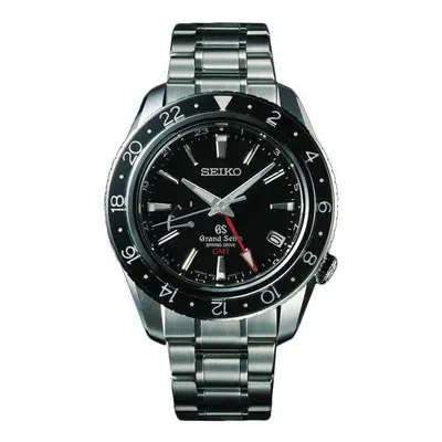 Grand Seiko Watch Spring Drive GMT - Black