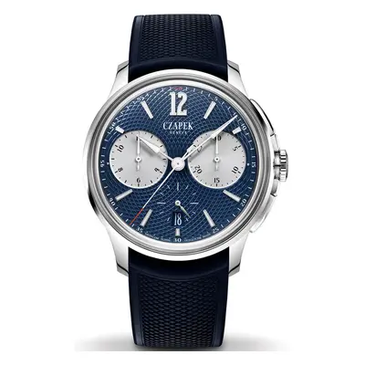 Czapek Watch Faubourg De Cracovie Panda Bleu - Blue