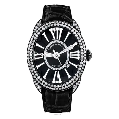 Backes & Strauss Watch Regent Diamond Knight 4452 - Black